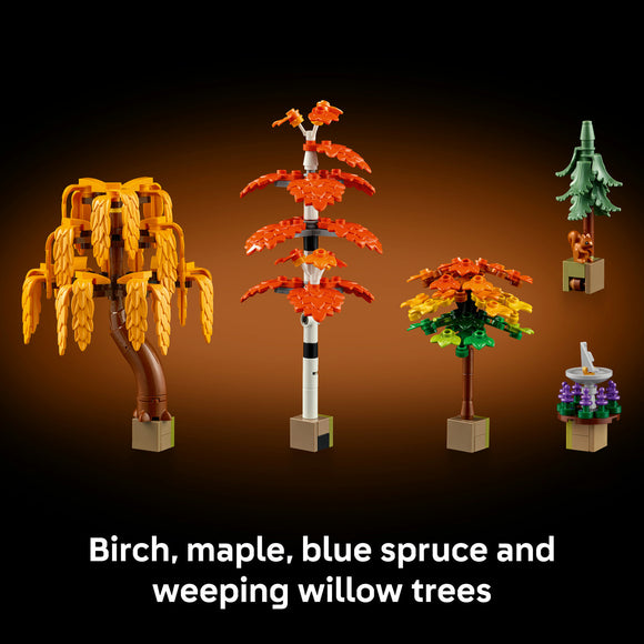 LEGO® Icons Autumn Cottage Garden Model Building Kit 11372