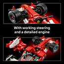 LEGO® Icons Ferrari F2004 & Michael Schumacher Model Car 11375-6