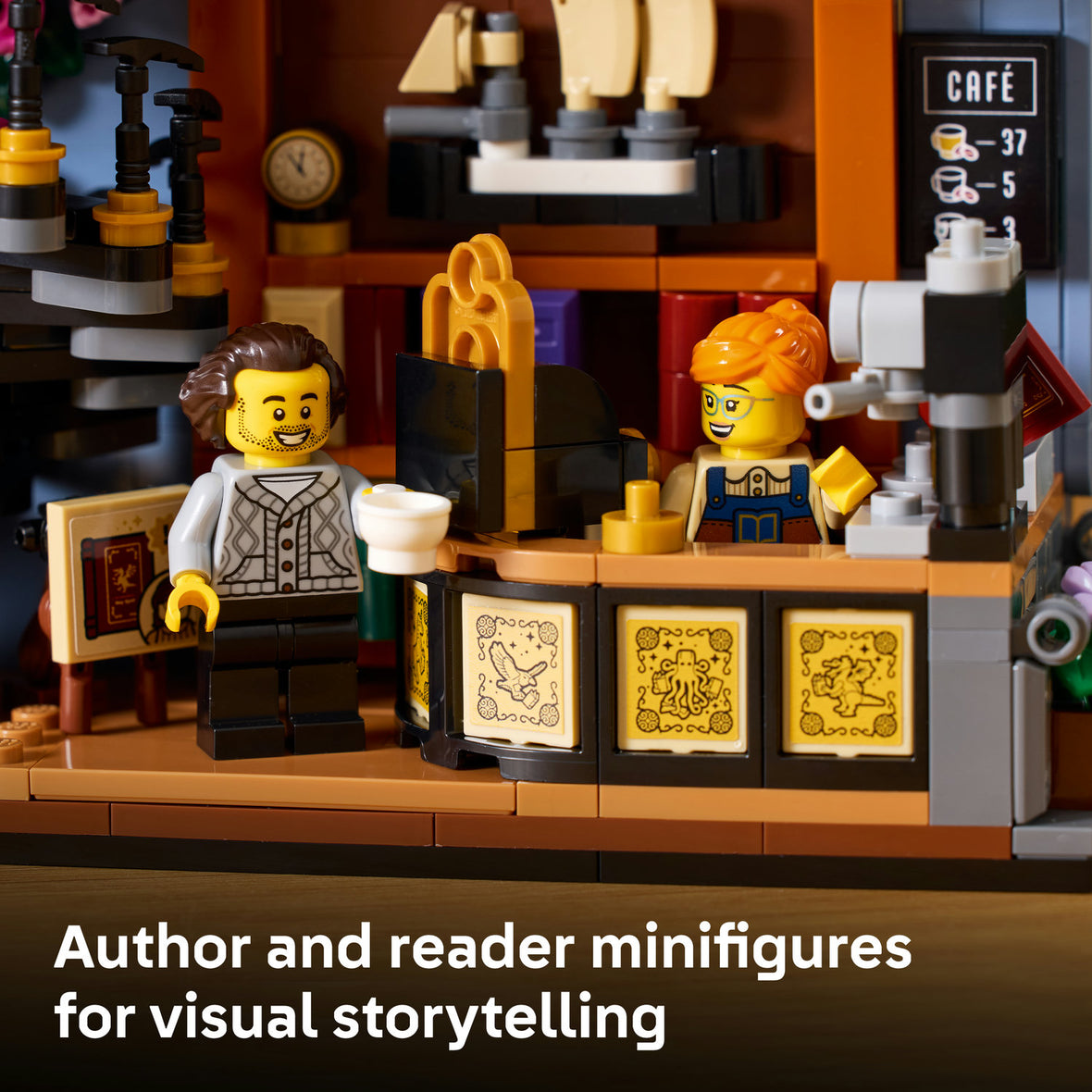 LEGO® Icons Bookstore: Book Nook Kit Building Set 11379