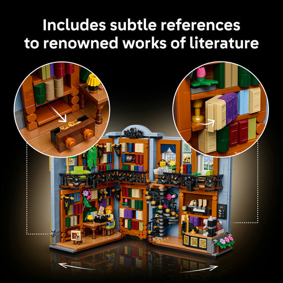 LEGO® Icons Bookstore: Book Nook Kit Building Set 11379