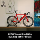 LEGO® Icons Road Bike Sports Decor Building Set 11380-4