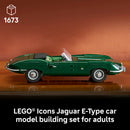 LEGO® Icons Jaguar E-Type - Classic Sports Car Model 11381-4