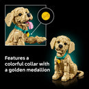 LEGO® ICONS Golden Retriever Puppy Animal Figure Building Set 11384-8