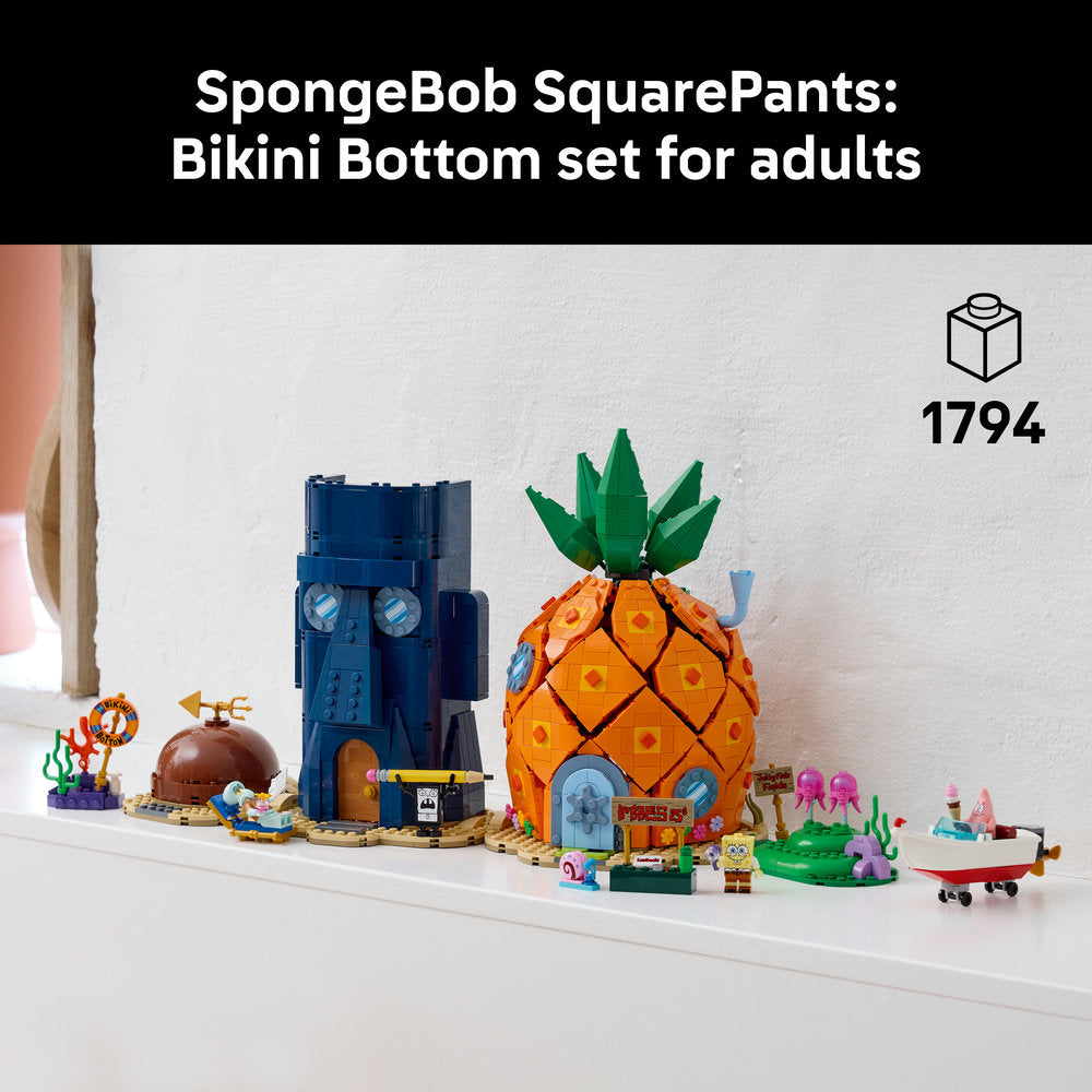 LEGO® Icons SpongeBob SquarePants: Bikini Bottom 11386