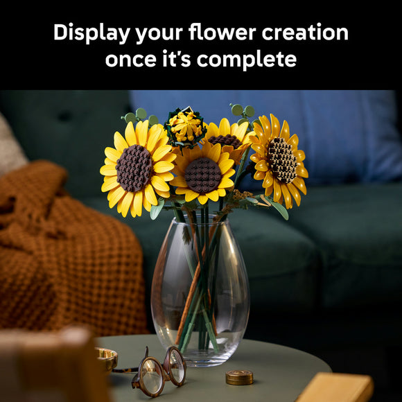 LEGO® Botanicals Sunflower Bouquet Flower Decor 11502