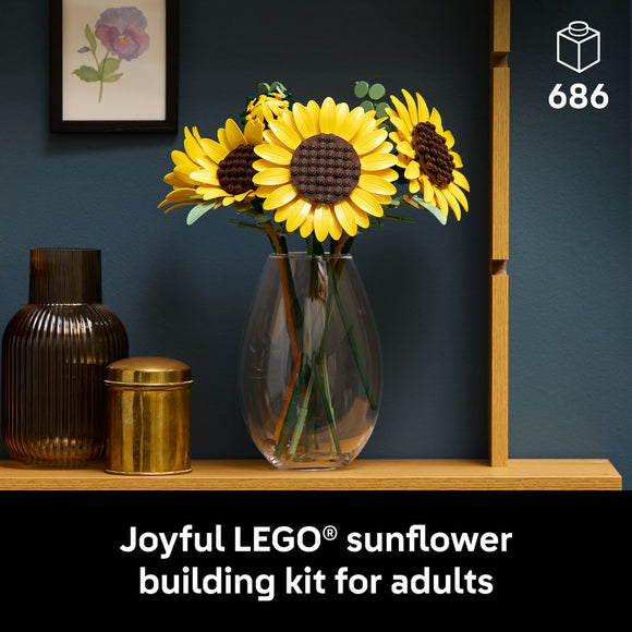 LEGO® Botanicals Sunflower Bouquet Flower Decor 11502