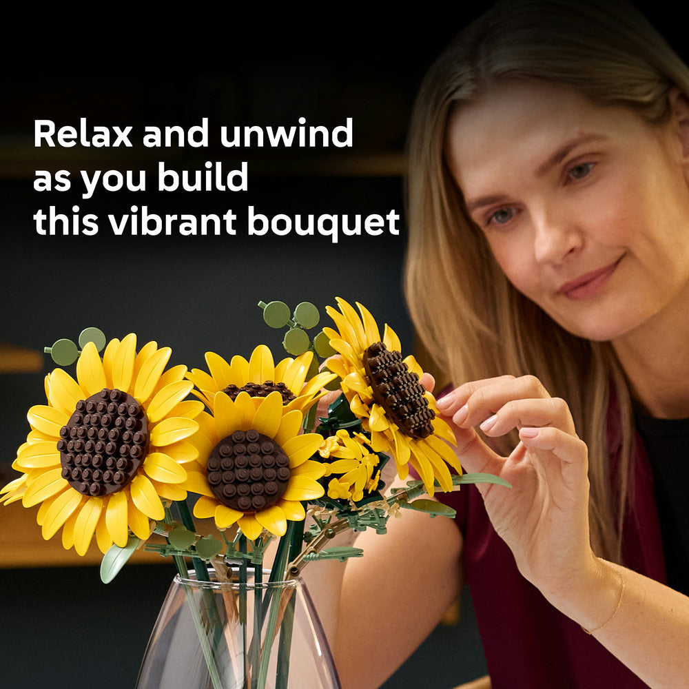 LEGO® Botanicals Sunflower Bouquet Flower Decor 11502
