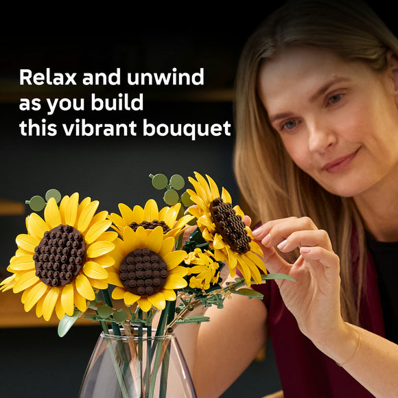 LEGO® Botanicals Sunflower Bouquet Flower Decor 11502
