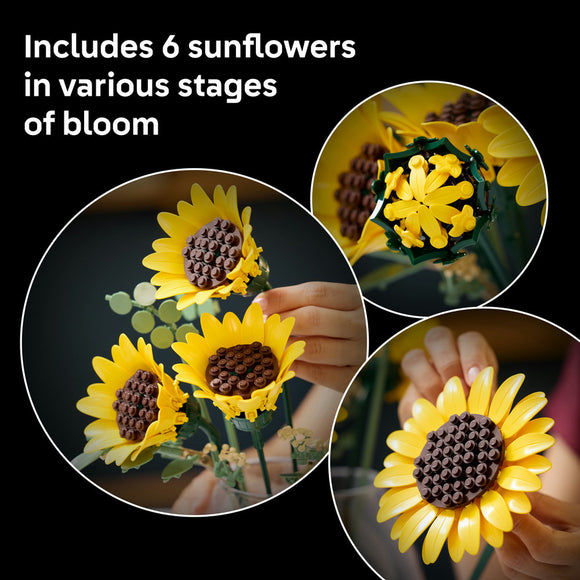 LEGO® Botanicals Sunflower Bouquet Flower Decor 11502