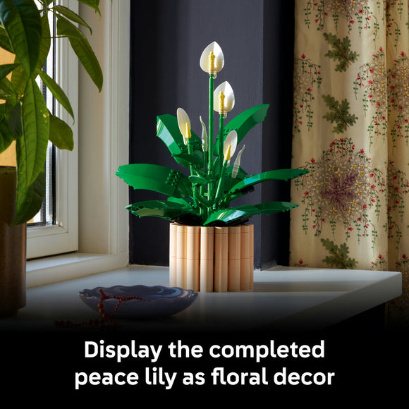 LEGO® Botanicals Peace Lily Flower Decor 11504