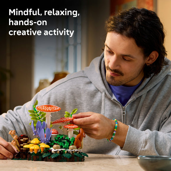 LEGO® Botanicals Woodland Mushrooms Building Set 11505