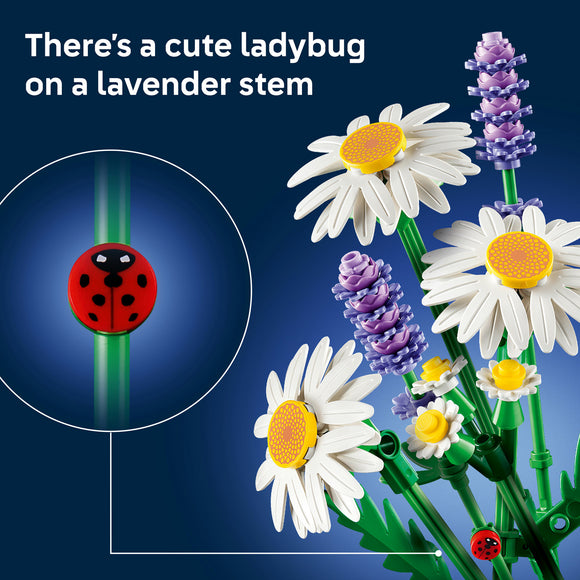 LEGO® Botanicals Daisies Flower Decor 11508