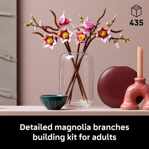 LEGO® Botanicals Magnolia Branches Flower Decor 11510