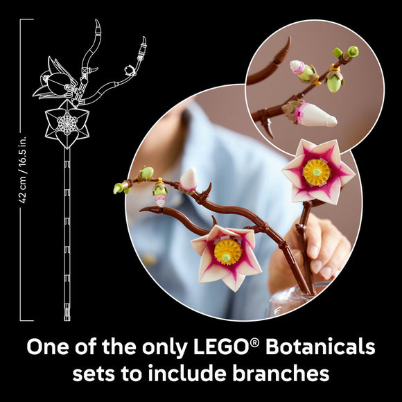 LEGO® Botanicals Magnolia Branches Flower Decor 11510