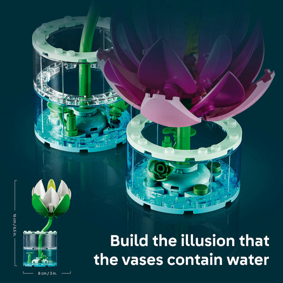 LEGO® Botanicals Water Lilies Flower Building Set 11511
