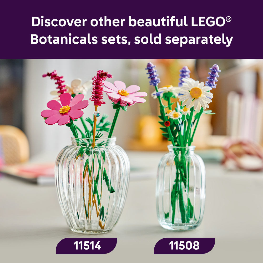 LEGO® Botanicals Cosmos Flowers Building Set 11514 | Import A Toy