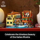 LEGO® Ideas Italian Riviera, Architecture Model Kit for Adults, Gift Idea 21359-4
