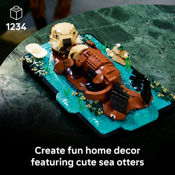 LEGO® Ideas Floating Sea Otters Building Set 21366