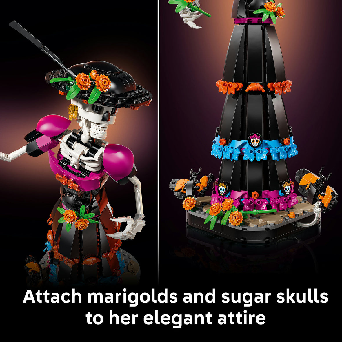 LEGO® Ideas La Catrina Figurine Building Set 21372