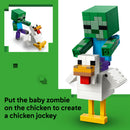LEGO® Minecraft® Chicken Jockey Building Toy Decor 21582-5