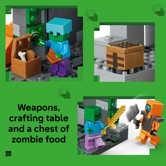 LEGO® Minecraft® Zombie Dungeon Gaming Building Toy 21587