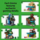 LEGO® Minecraft® Mini Biomes Gaming Art Building Set 21589-5