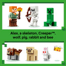 LEGO® Minecraft® First Night Adventure Building Toy 21593-7