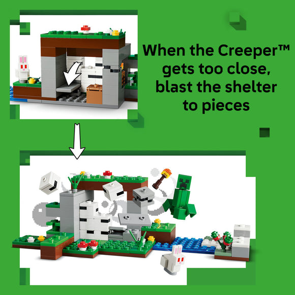 LEGO® Minecraft® First Night Adventure Building Toy 21593