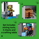 LEGO® Minecraft® Ghast Station Pretend Play Gamer Toy 21597-8