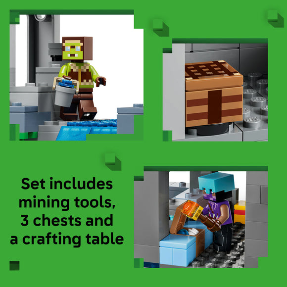 LEGO® Minecraft® Ghast Station Pretend Play Gamer Toy 21597