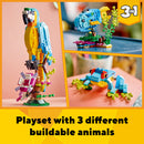 LEGO® Creator Exotic Parrot Building Toy Set 31136-4