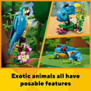 LEGO® Creator Exotic Parrot Building Toy Set 31136-7