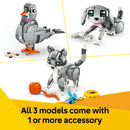 LEGO® Creator 3in1 Playful Cat Figure, Toy Animal Set 31163 - SLIGHTLY DAMAGED BOX-6