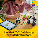 LEGO® Creator 3in1 Wild Animals: Panda Family Toy Set 31165-8