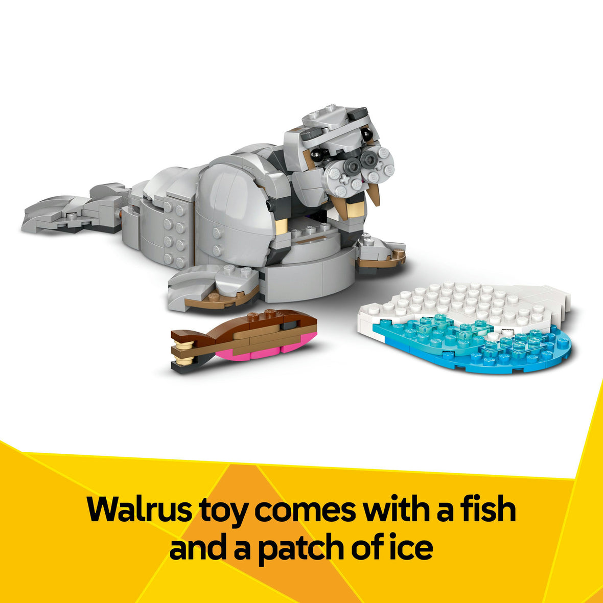 LEGO® Creator 3in1 Wild Animals: Majestic Rhino with Birds Toy Playset 31171