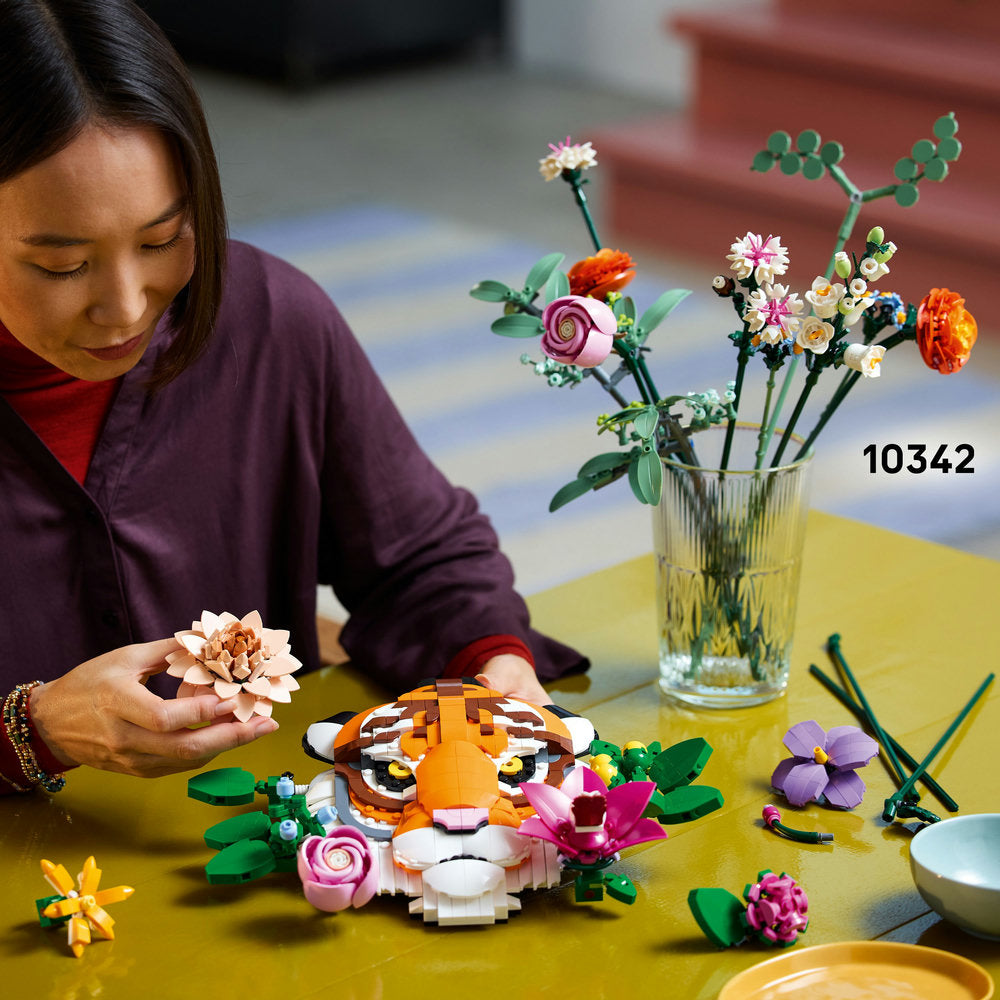 LEGO® Art The Fauna Collection – Tiger, Housewarming Gift for a New Home 31217