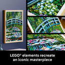 LEGO® Art Claude Monet – Bridge over a Pond of Water Lilies 31220-6