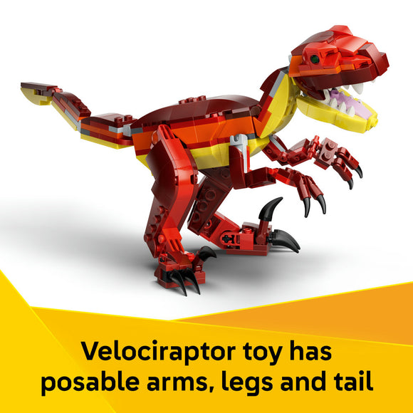 LEGO® Creator 3 in 1 Fierce Dinosaur Toy 31379