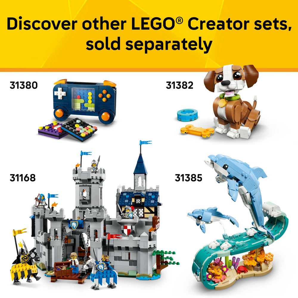LEGO® Creator Fierce Shark with a Treasure Chest Toy 31381