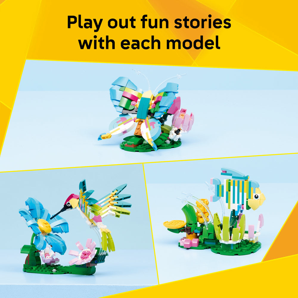 LEGO® Creator 3 in1 Wild Animals: Colourful Hummingbird Decor