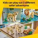 LEGO® Creator 3 in 1 Wild Animals: Majestic Lion Toy 31386-5