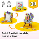 LEGO® Creator 3 in 1 Floral Art Decor Painting 31390-4