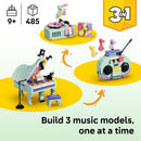 LEGO® Creator 3 in 1 Music Decor Piano with Cat 31392-4