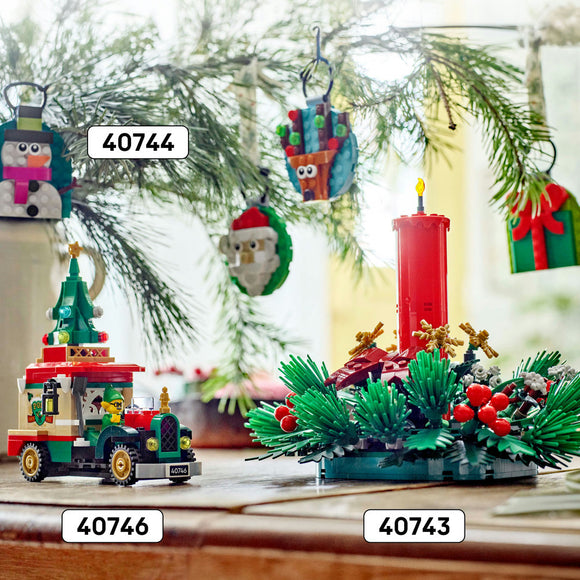 LEGO® Christmas Table Decoration Centrepiece 40743 - DAMAGED BOX