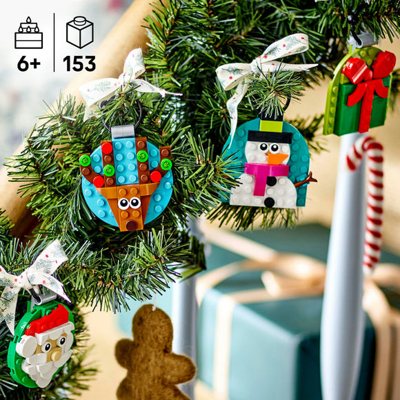 LEGO® Christmas Ornament Selection Hanging Decorations 40744