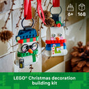 LEGO® Snowman Ornaments Christmas Decor Holiday Decorations 40812-4