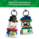 LEGO® Snowman Ornaments Christmas Decor Holiday Decorations 40812-8