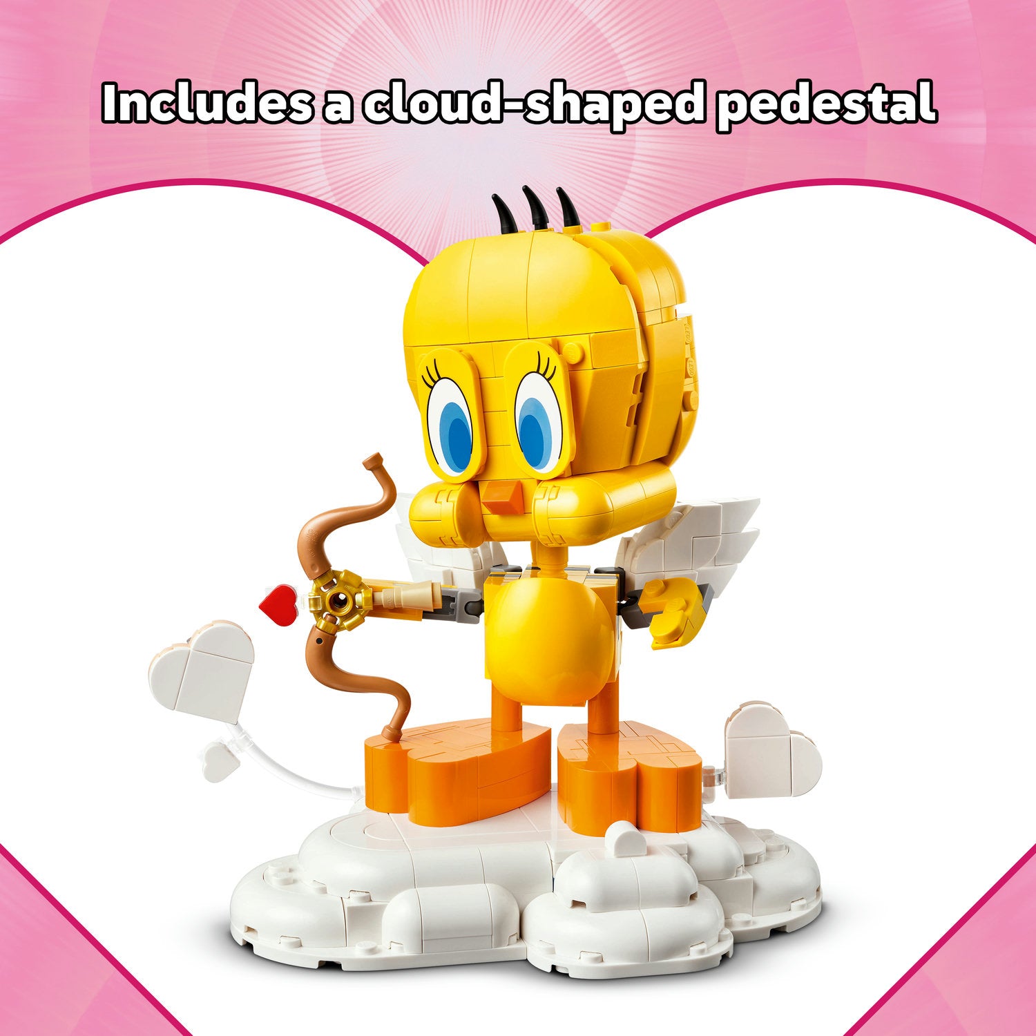 LEGO® Looney Tunes™ Sweetheart Tweety Bird Figure Display Building