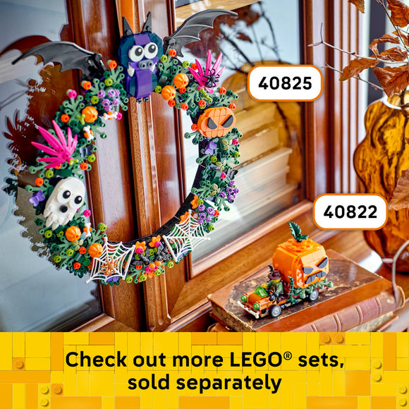 LEGO® Halloween Wreath Decoration for Home 40825