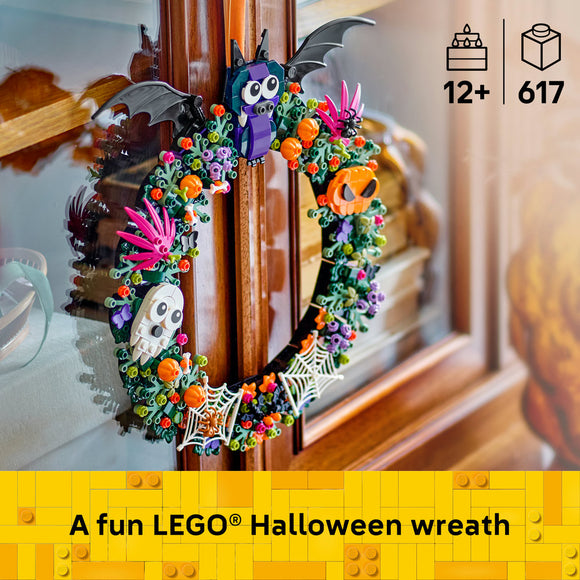 LEGO® Halloween Wreath Decoration for Home 40825